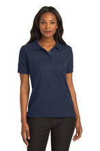 Load image into Gallery viewer, Ladies Short Sleeve Collared Shirt