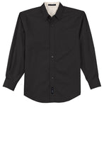 Load image into Gallery viewer, Mens Long Sleeve Easy Care Shirt with Button Down Collar